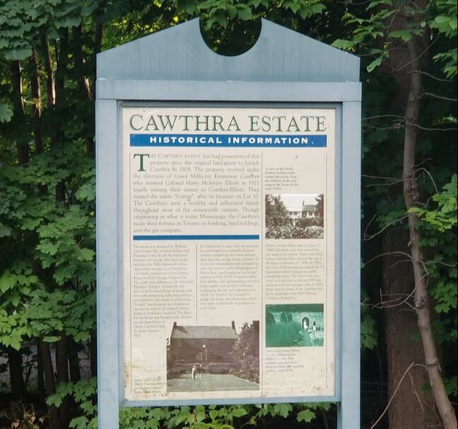 Cawthra Estate Historical Information